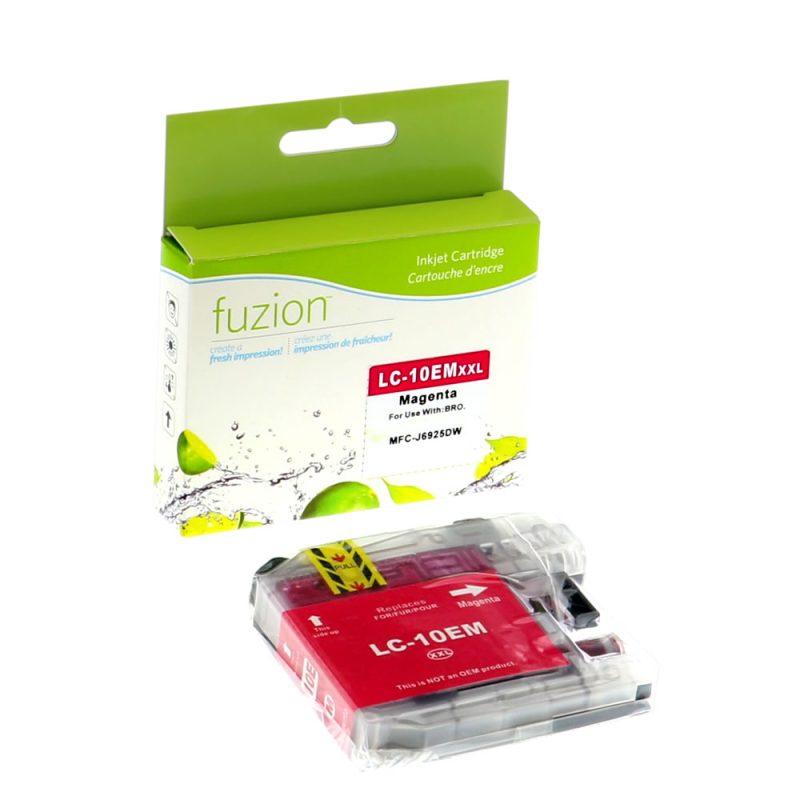 Brother LC10EM Cartouche Compatible - XXL Magenta