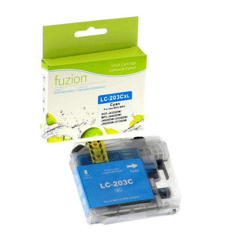 Brother LC203 Cartouche Compatible - Cyan