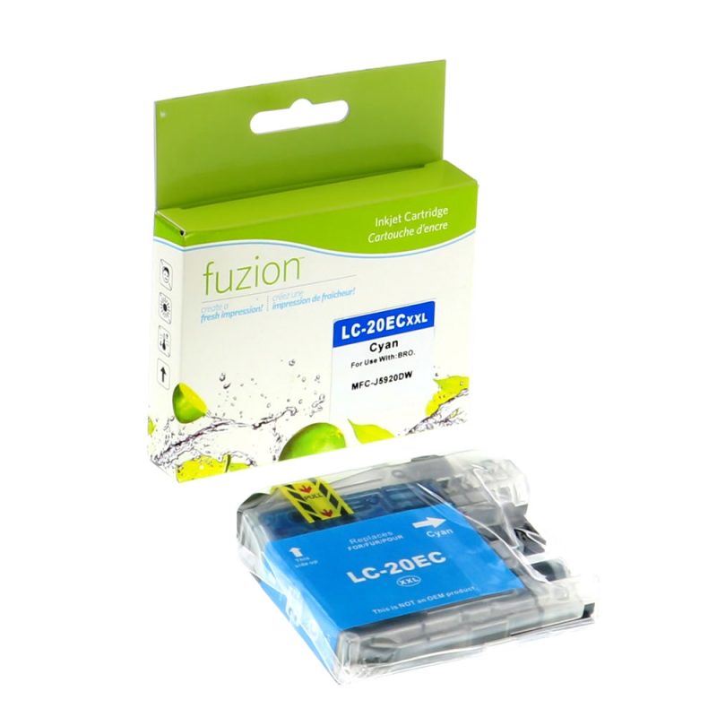 Brother LC20EC Cartouche Compatible - XXL Cyan