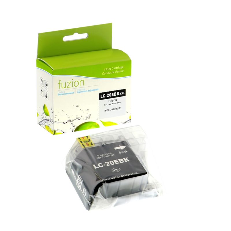 Brother LC20EBK Cartouche Compatible - XXL Black