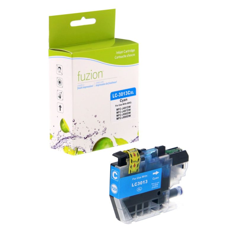 Brother LC3013C Cartouche Compatible - Cyan