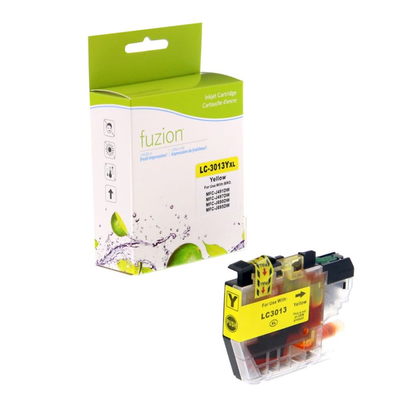 Brother LC3013Y Cartouche Compatible - Yellow