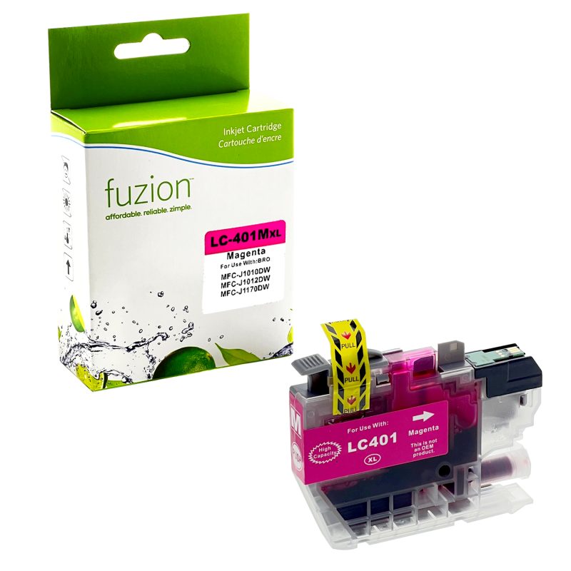 Brother LC401XLMS Cartouche Compatible - Magenta