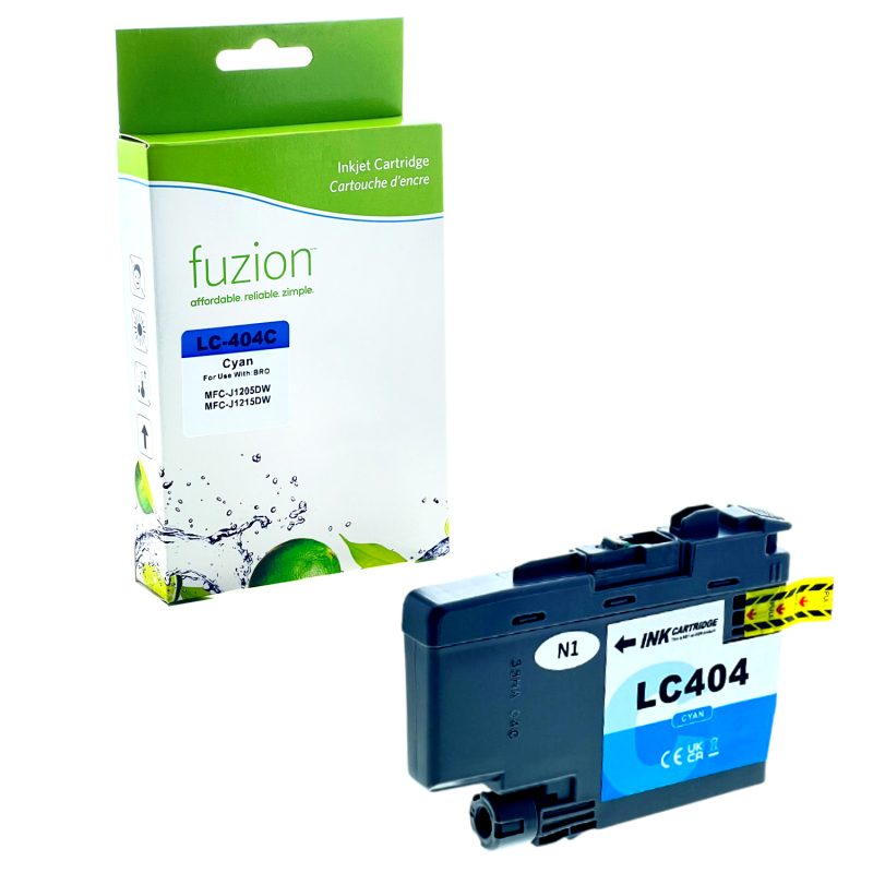 Brother LC404CS Cartouche Compatible - Cyan