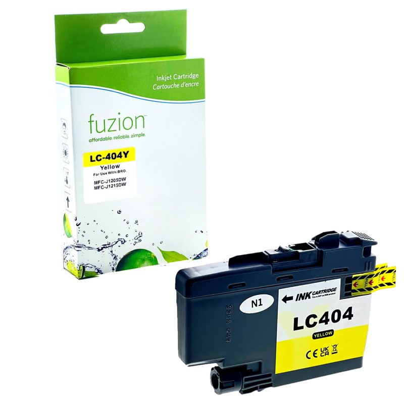 Brother LC404YS Cartouche Compatible - Yellow