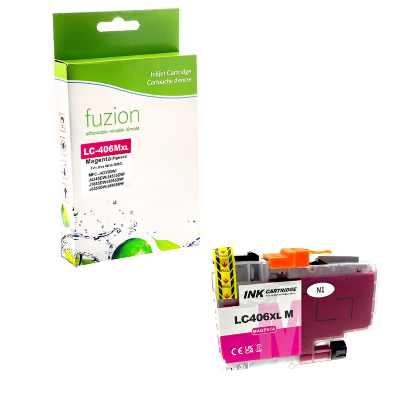 Brother LC406XLMS Cartouche Compatible - Magenta