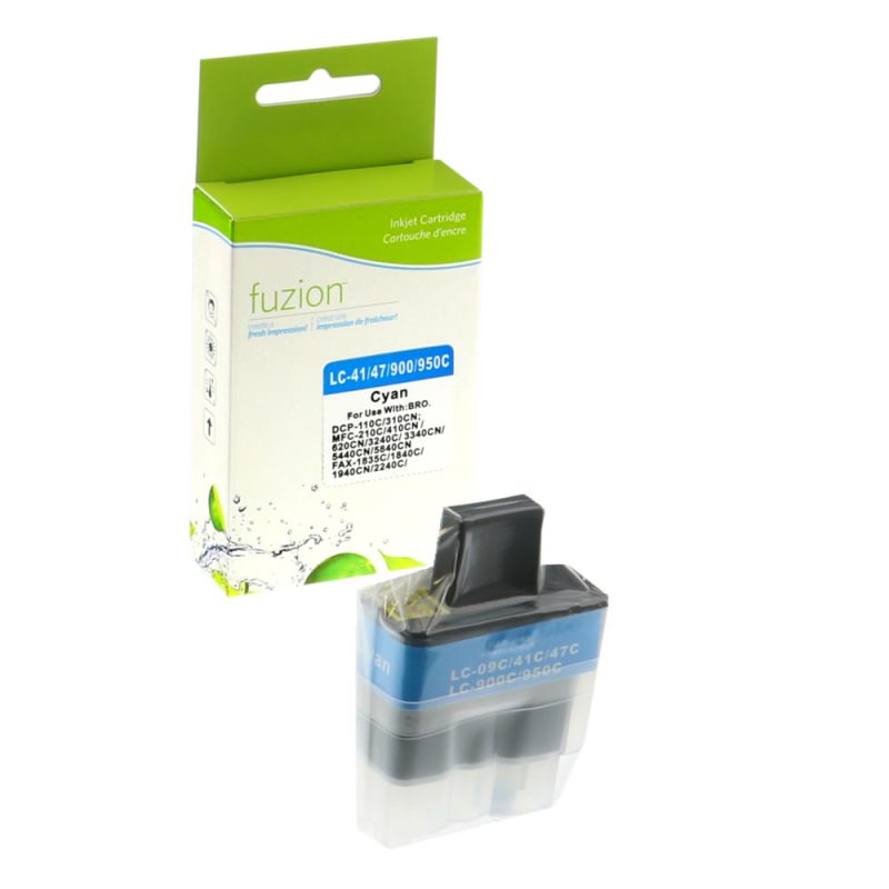 Brother LC41 Cartouche Compatible - Cyan
