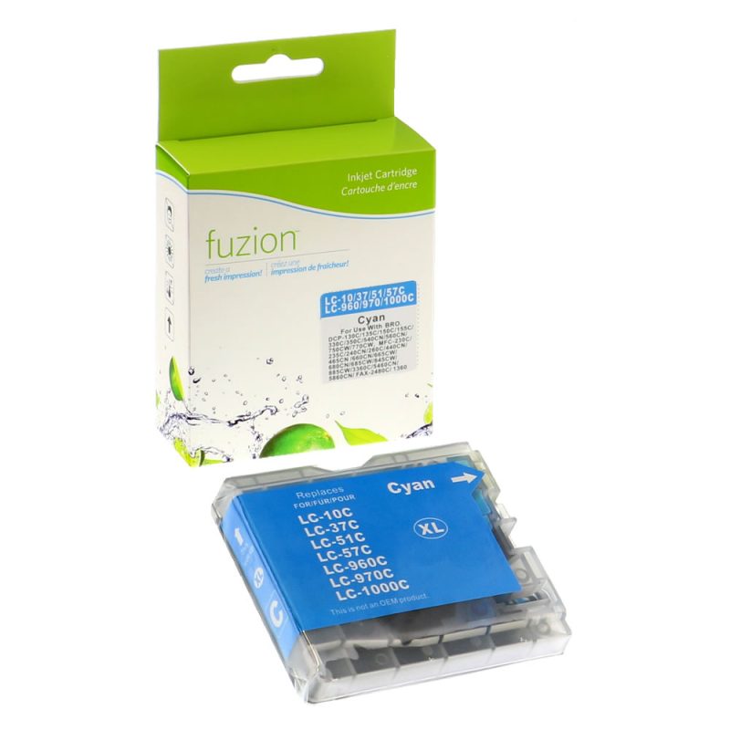 Brother LC51 Cartouche Compatible - Cyan