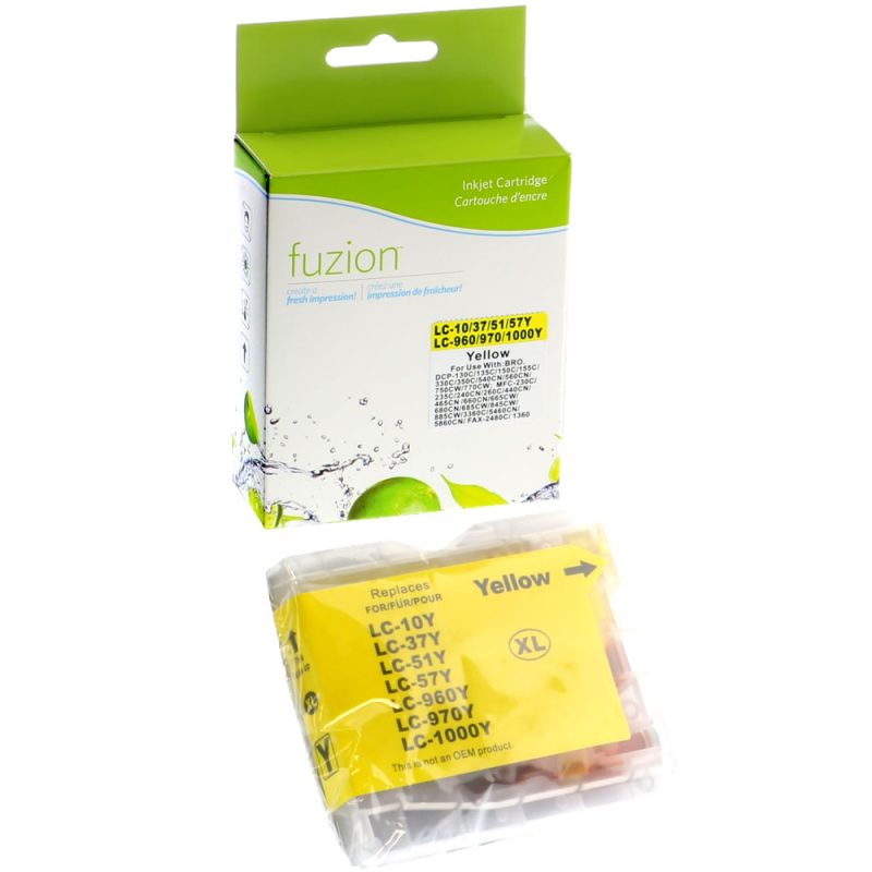 Brother LC51 Cartouche Compatible - Yellow