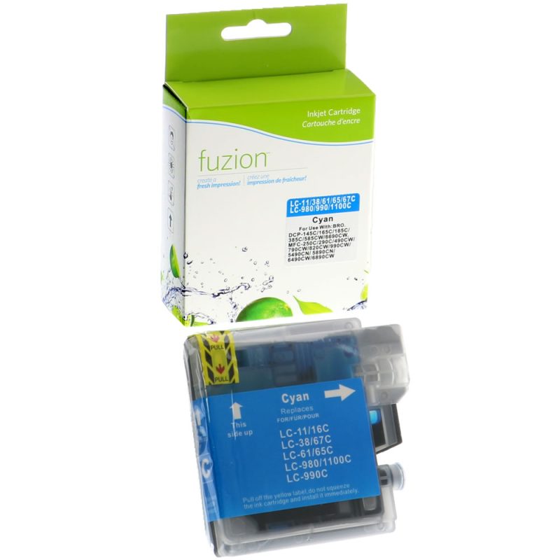 Brother LC61 Cartouche Compatible - Cyan